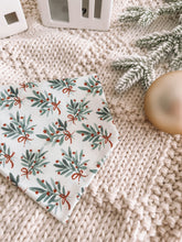Load image into Gallery viewer, "Mistletoe" Bandana