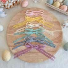 Load image into Gallery viewer, Coquette Hair Bows (set of 2)