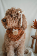 Load image into Gallery viewer, "Little Miss Beary Autumn" Bandana