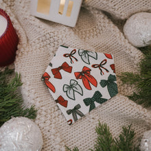 Load image into Gallery viewer, "Christmas Bows" Bandana