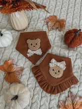 Load image into Gallery viewer, "Mr. Beary Autumn" Bandana