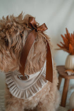 Load image into Gallery viewer, Brown Satin Hair Bows (set of 2)