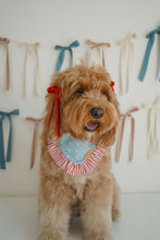 Load image into Gallery viewer, Red Coquette Hair Bows (set of 2)