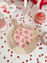 Load image into Gallery viewer, "Beary Sweet" Bandana (no ruffles)