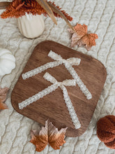 Load image into Gallery viewer, Lace Hair Bows (set of 2)