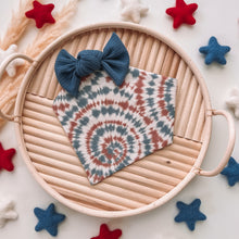Load image into Gallery viewer, "Patriotic Tie Dye" Bandana