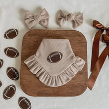 Load image into Gallery viewer, Taupe Ribbed Hair Bow
