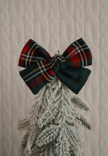 Load image into Gallery viewer, &quot;Carol&quot; Tartan Hair Bow
