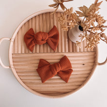 Load image into Gallery viewer, &quot;Cider&quot; Hair Bow
