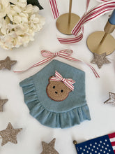 Load image into Gallery viewer, "Little Miss Beary Patriotic" Bandana
