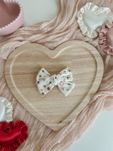 Load image into Gallery viewer, "Darling" Pointelle Hair Bow

