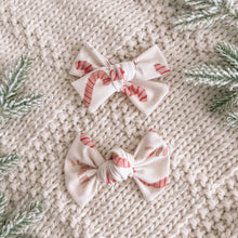 Load image into Gallery viewer, &quot;Candy Cane Lane&quot; Bow
