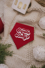 Load image into Gallery viewer, &quot;Santa Baby&quot; Bandana (No Ruffles)
