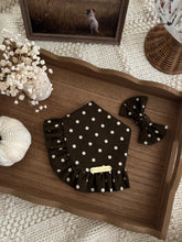 Load image into Gallery viewer, "Choco Dottie" Bandana
