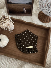 Load image into Gallery viewer, "Choco Dottie" Bandana
