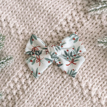 Load image into Gallery viewer, &quot;Mistletoe&quot; Bow
