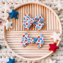 Load image into Gallery viewer, “Star Spangled” Hair Bow
