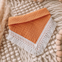 Load image into Gallery viewer, &quot;Honey&quot; Gauze Bandana (Fringe Not Included)
