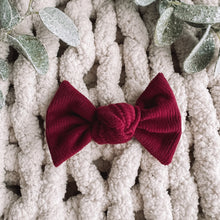 Load image into Gallery viewer, &quot;Holiday&quot; Corduroy Bow

