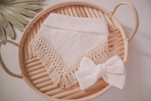 Load image into Gallery viewer, &quot;White&quot; Gauze Bow

